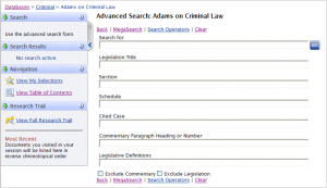 advanced search Brookers Online