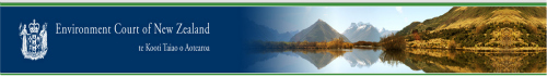 Logo and header Environment Court NZ